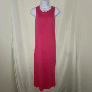 See You Monday Pink Asymmetrical Side Slit Dress, Size XS, BNWT